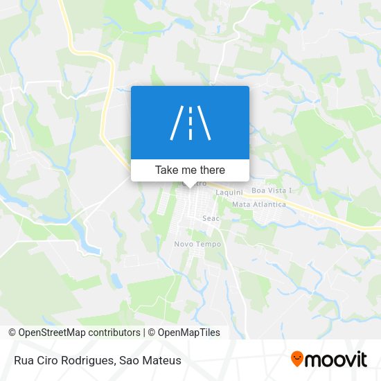 Rua Ciro Rodrigues map