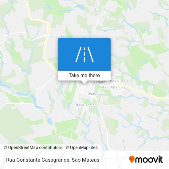 Rua Constante Casagrande map