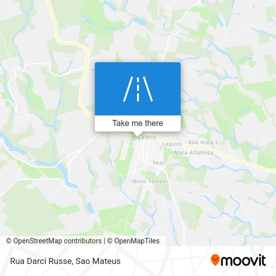 Rua Darci Russe map
