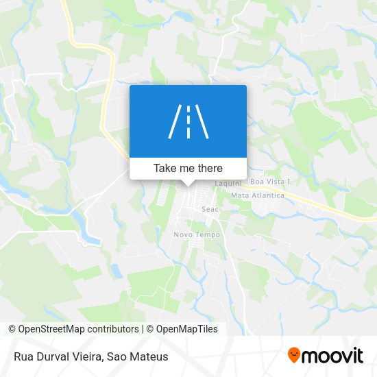 Rua Durval Vieira map