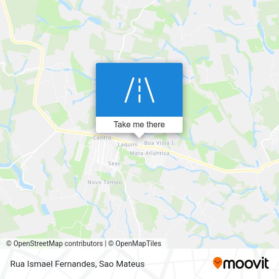 Rua Ismael Fernandes map