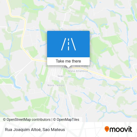 Rua Joaquim Altoé map