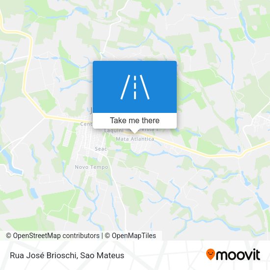 Rua José Brioschi map