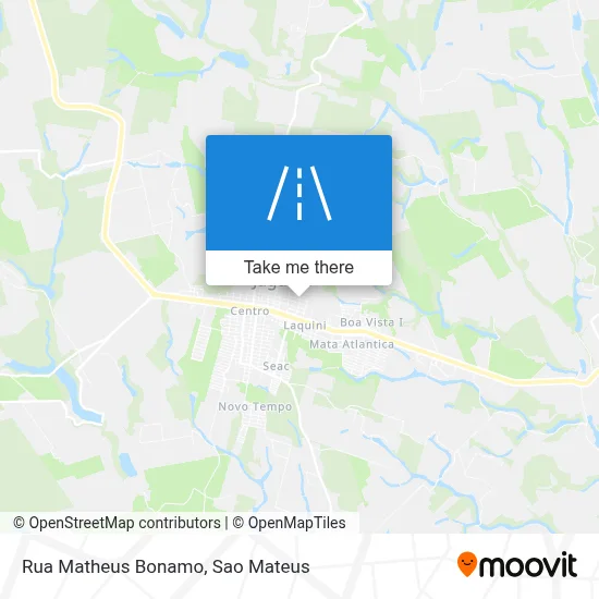 Rua Matheus Bonamo map