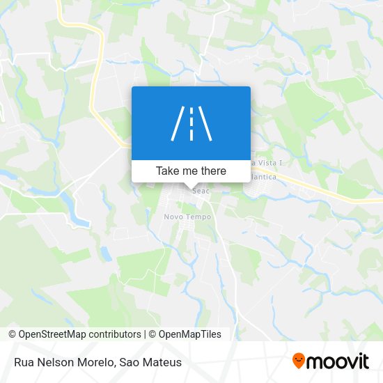 Rua Nelson Morelo map