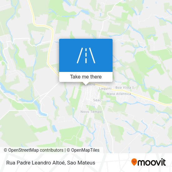 Rua Padre Leandro Altoé map