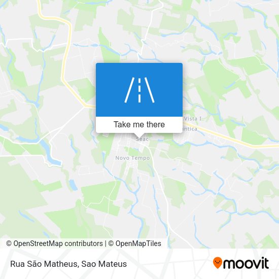 Rua São Matheus map