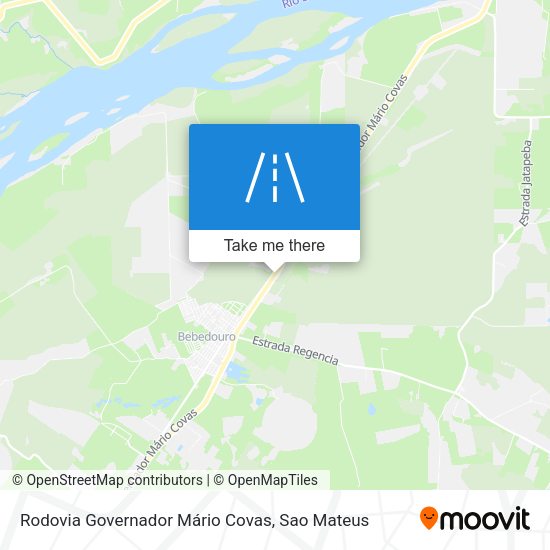 Rodovia Governador Mário Covas map