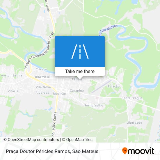 Praça Doutor Péricles Ramos map