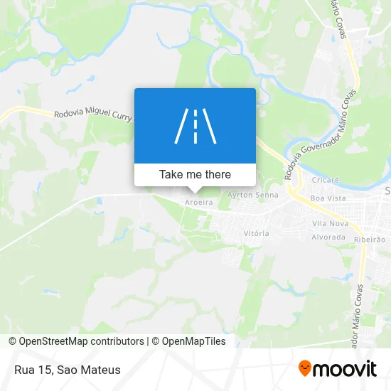 Rua 15 map