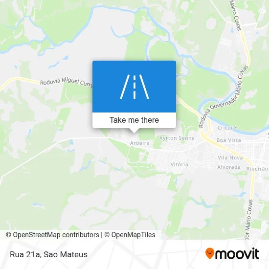 Rua 21a map