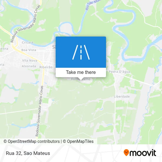 Rua 32 map