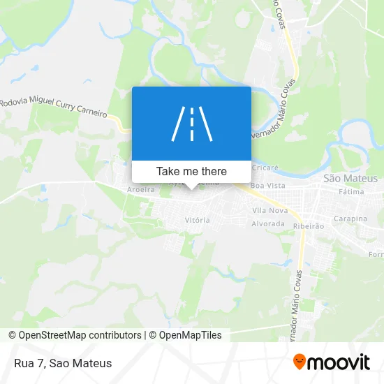 Rua 7 map