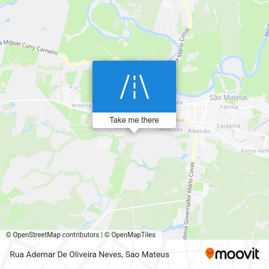 Rua Ademar De Oliveira Neves map