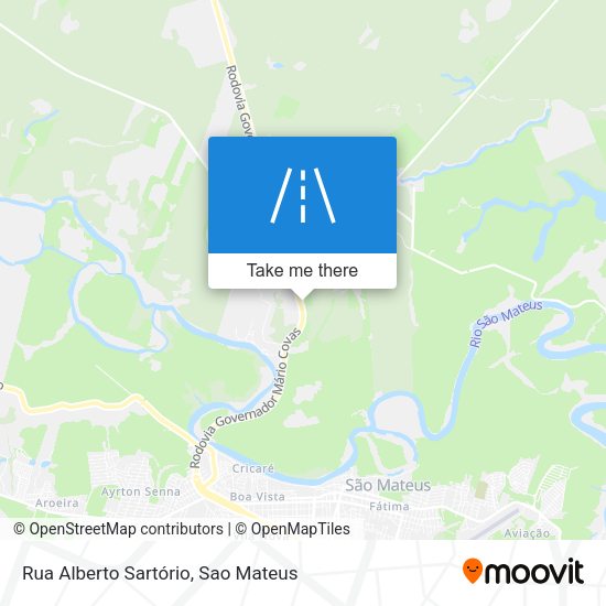 Rua Alberto Sartório map