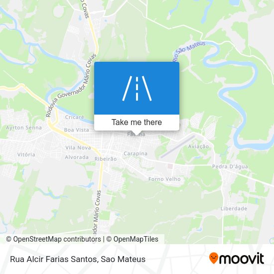Rua Alcir Farias Santos map