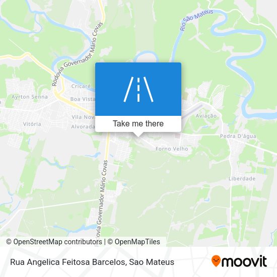 Rua Angelica Feitosa Barcelos map