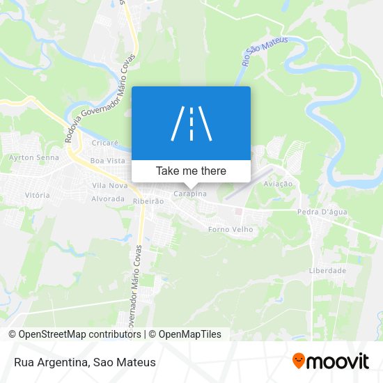 Rua Argentina map