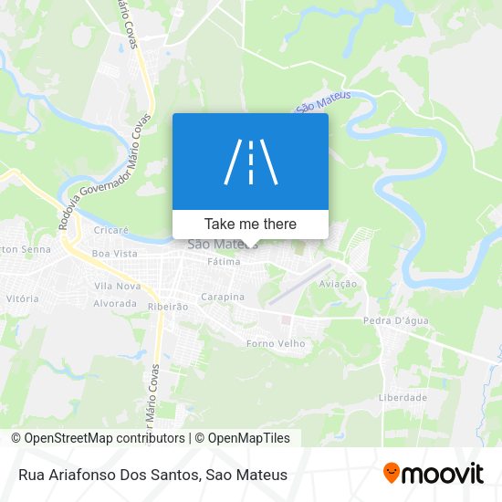 Rua Ariafonso Dos Santos map