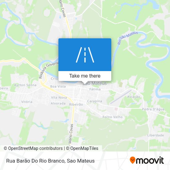 Rua Barão Do Rio Branco map