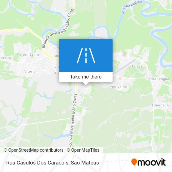 Rua Casulos Dos Caracóis map