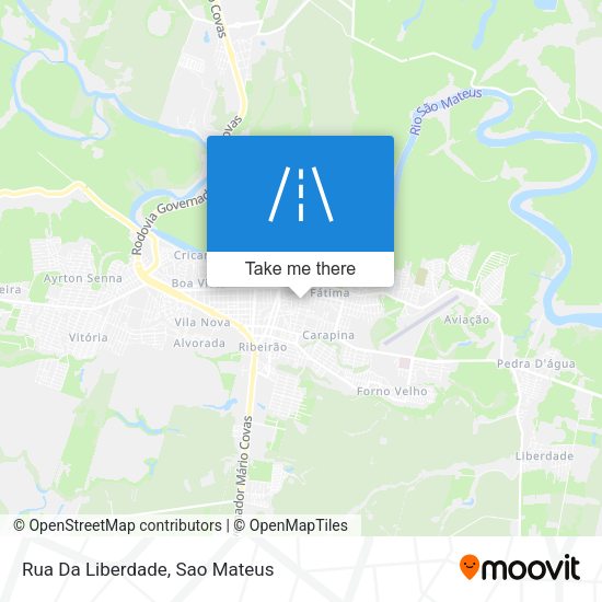Rua Da Liberdade map