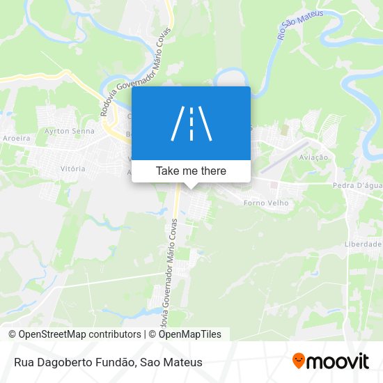 Rua Dagoberto Fundão map