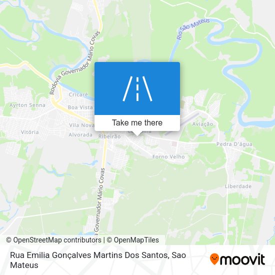 Rua Emilia Gonçalves Martins Dos Santos map