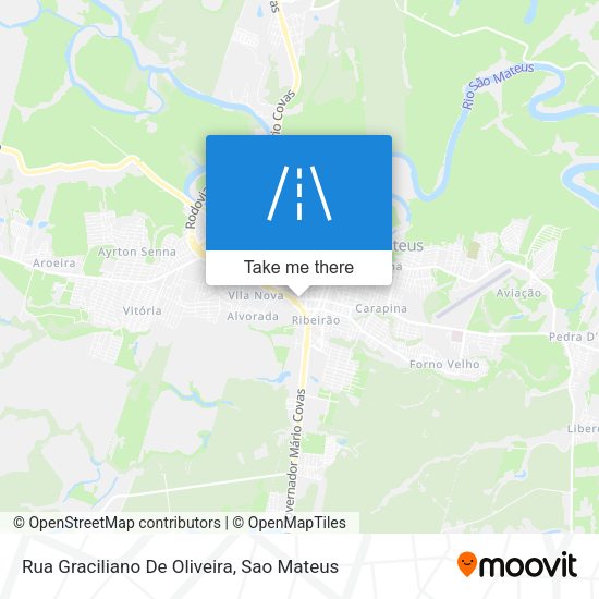 Rua Graciliano De Oliveira map