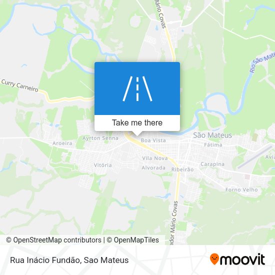 Rua Inácio Fundão map