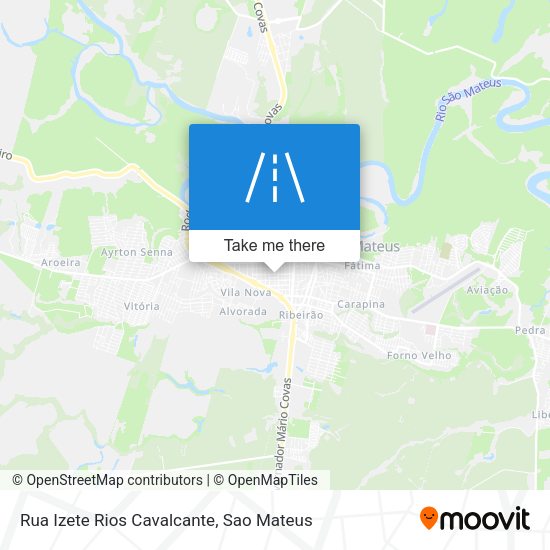 Rua Izete Rios Cavalcante map