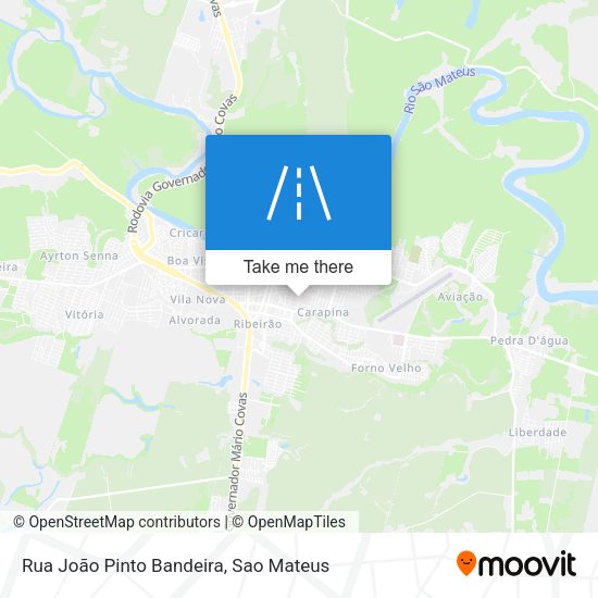 Rua João Pinto Bandeira map