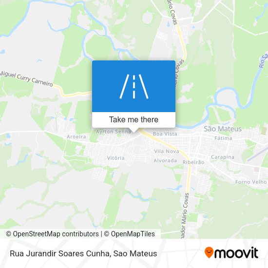 Rua Jurandir Soares Cunha map