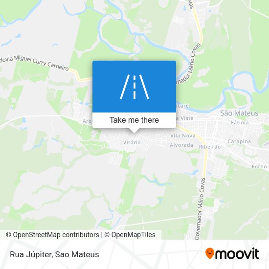 Rua Júpiter map