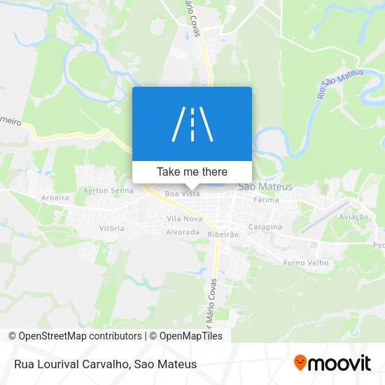 Rua Lourival Carvalho map