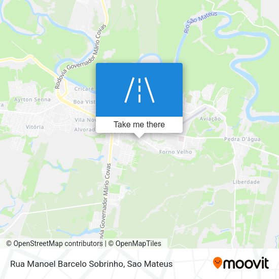 Rua Manoel Barcelo Sobrinho map