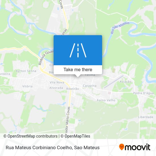 Rua Mateus Corbiniano Coelho map