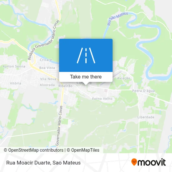 Rua Moacir Duarte map