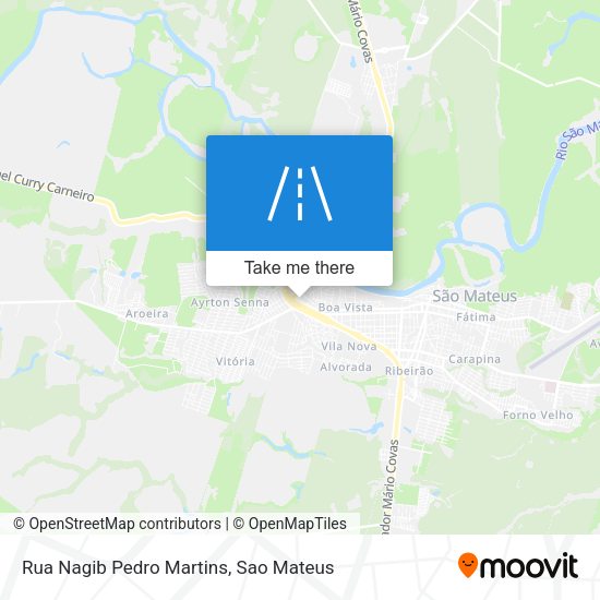 Rua Nagib Pedro Martins map