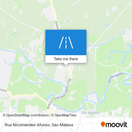 Rua Nicomendes Afonso map
