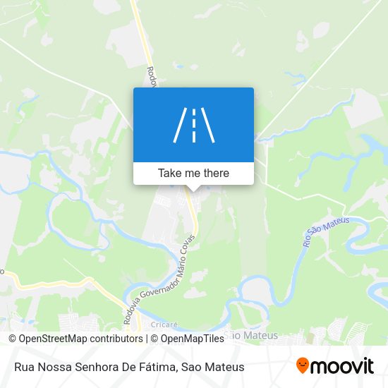 Rua Nossa Senhora De Fátima map