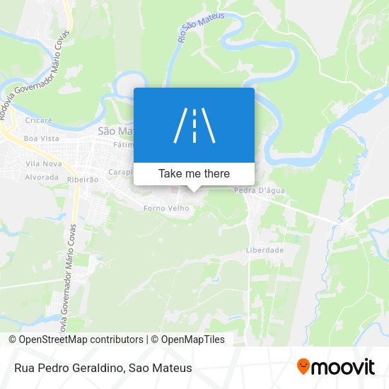 Rua Pedro Geraldino map