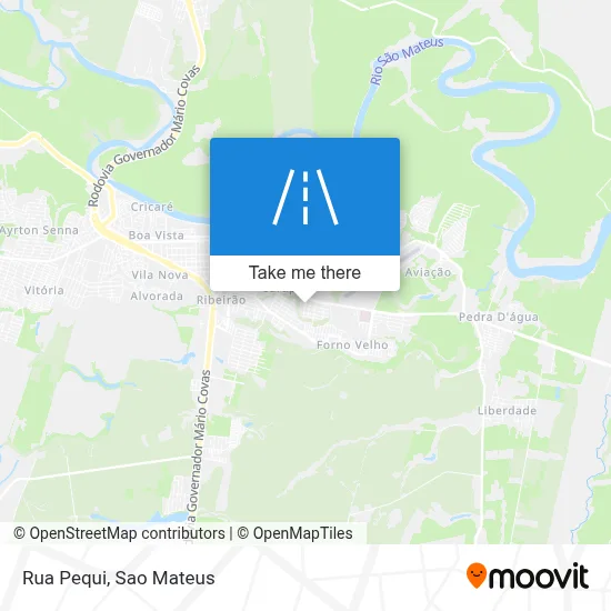 Rua Pequi map