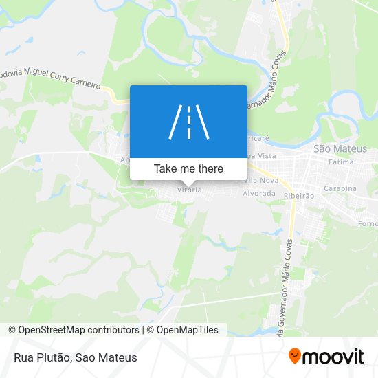 Rua Plutão map
