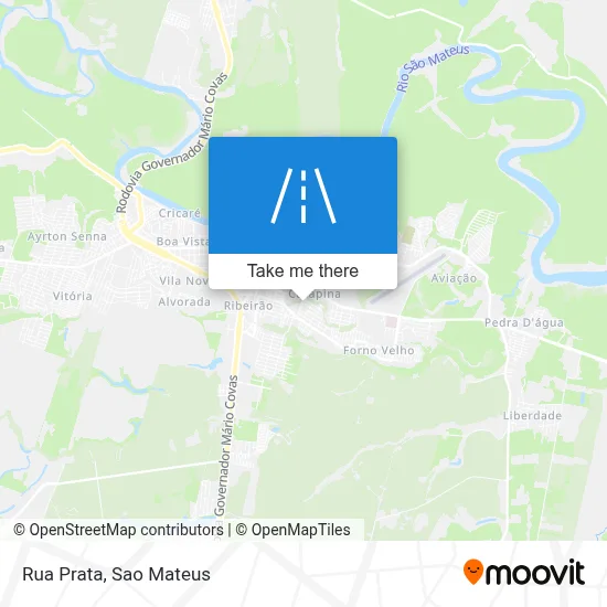 Rua Prata map