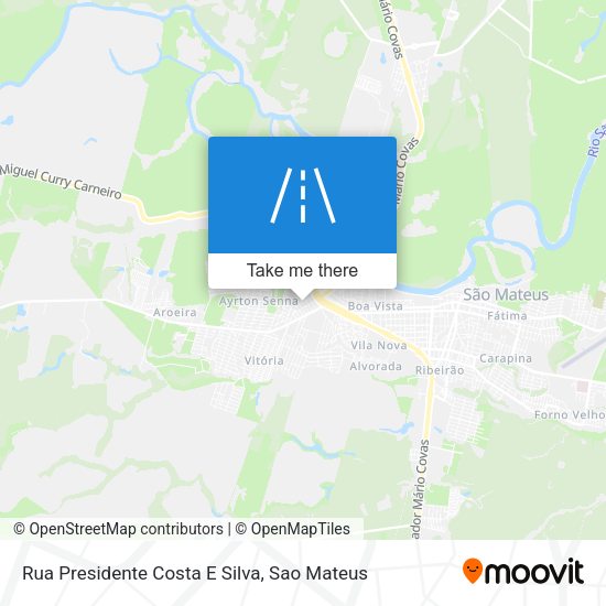 Rua Presidente Costa E Silva map