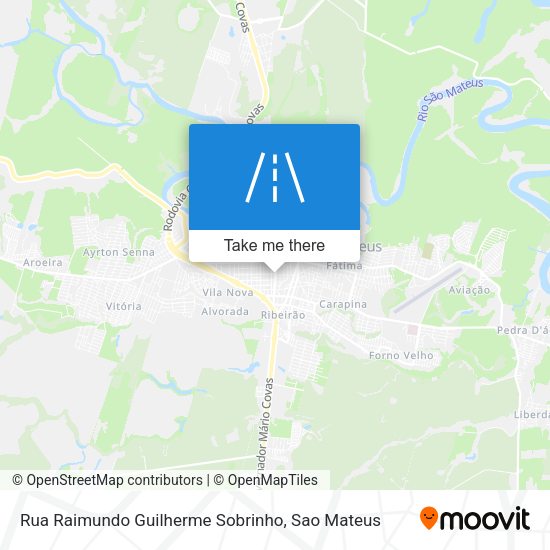 Rua Raimundo Guilherme Sobrinho map