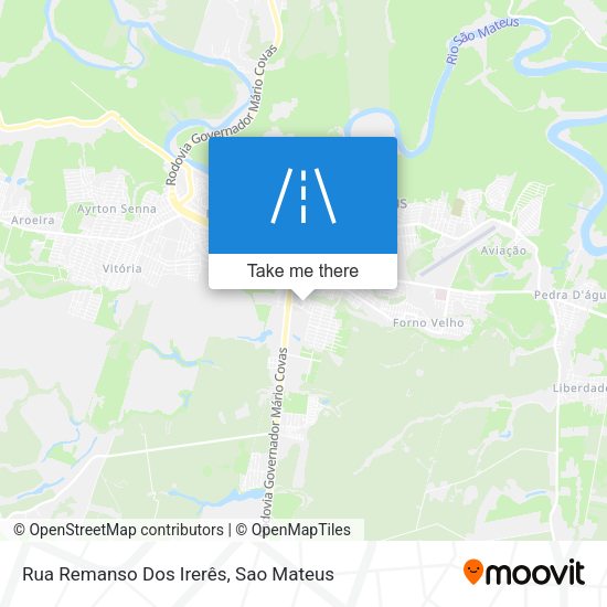 Rua Remanso Dos Irerês map