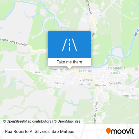Rua Roberto A. Silvares map
