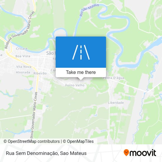 Rua Sem Denominação map